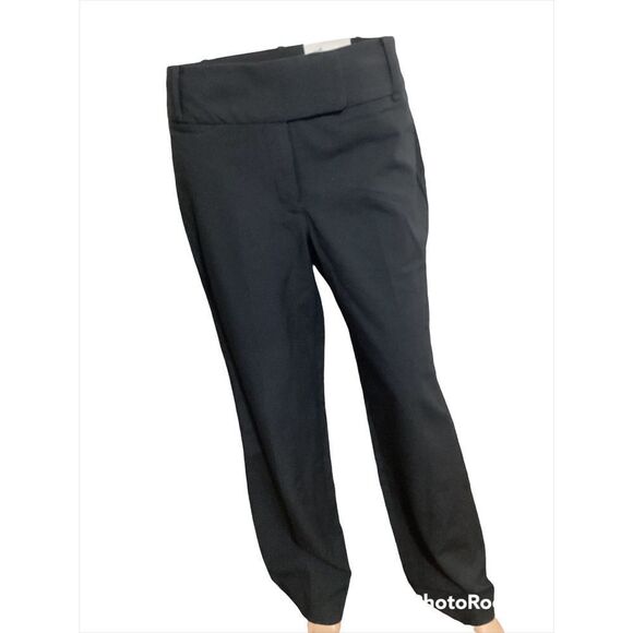 Rafaela Classic Fit Pinstripe Dress Pants 8 - Picture 1 of 11